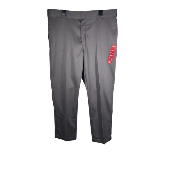 Dickies Work Pants Men's 42x32 Gray 874 Flex Durable Professional Wear NEW‎ - Picture 1 of 11